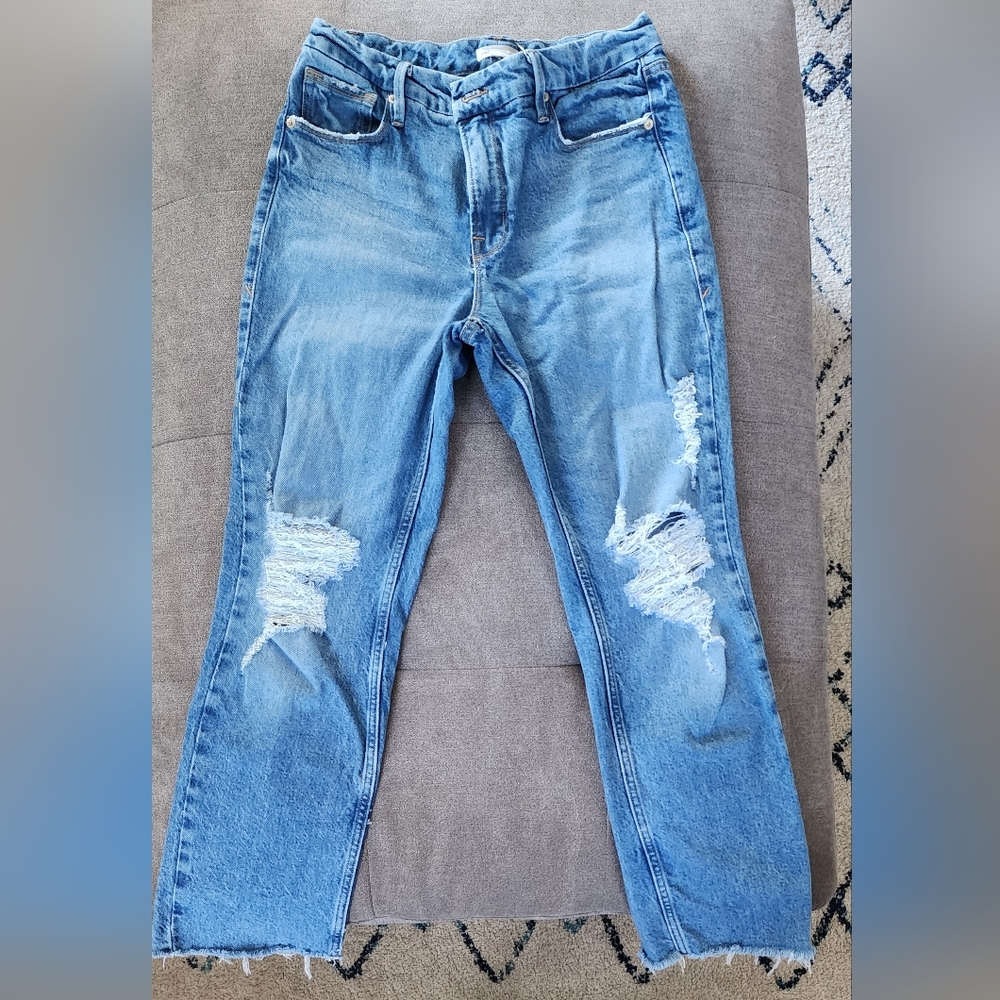 Good American Good Icon Crop size 4/27